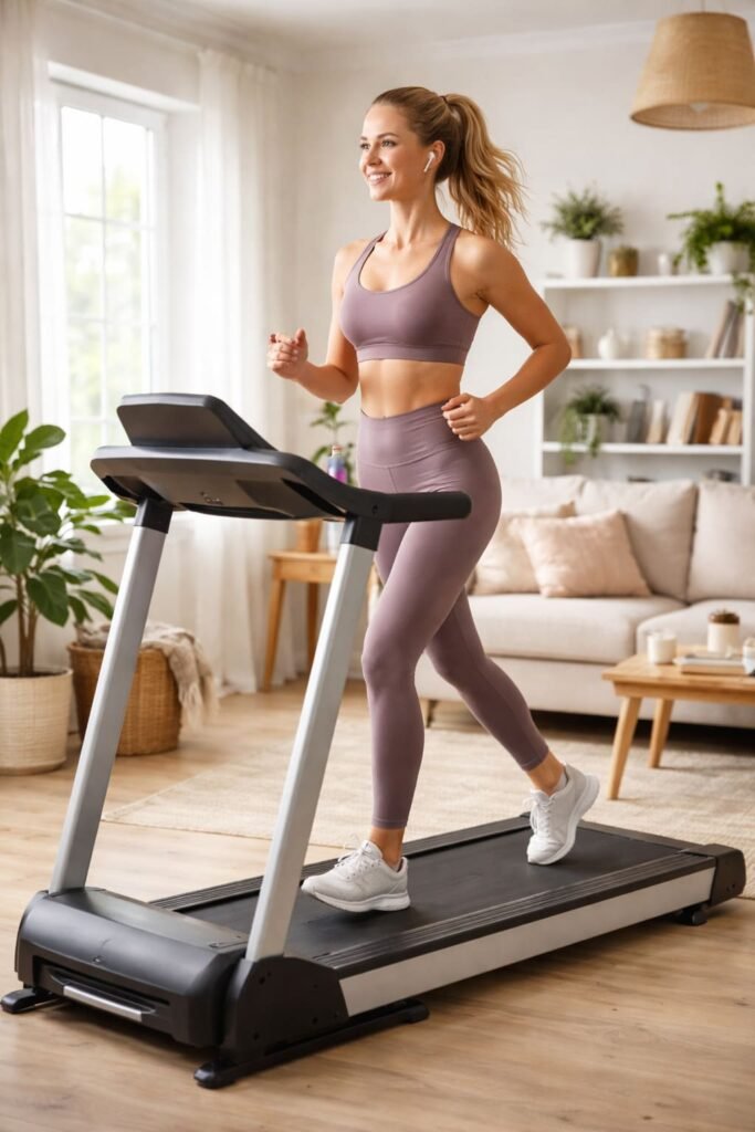 Sportiniai treniruokliai moterims: Bėgimo takelis. Spausk ant nuotraukos ir išsirink savo bėgimo takelį.